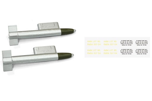 [FJ2211106] Freewing 70mm F9F Panther Ordnance