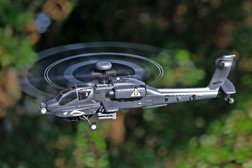 [RSH1018-001] RotorScale AH-64 Apache 250 Size GPS Stabilized Helicopter - RTF