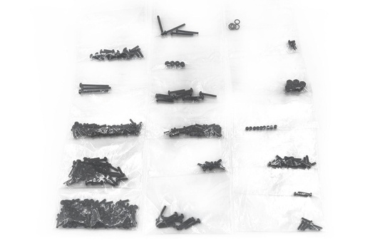 [HBP240454] Hobby Plus 1/18 Scale CR18P 6x6 Flat Bed Complete Screw Set