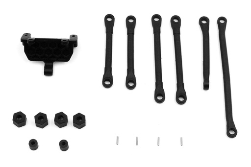[HBP240419] Hobby Plus 1/18 Scale CR18P 6x6 Links, Hex and Servo Mount