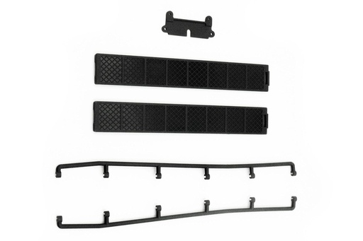 [HBP240432] Hobby Plus 1/18 Scale CR18P Black 6x6 Rear Bed Accessories