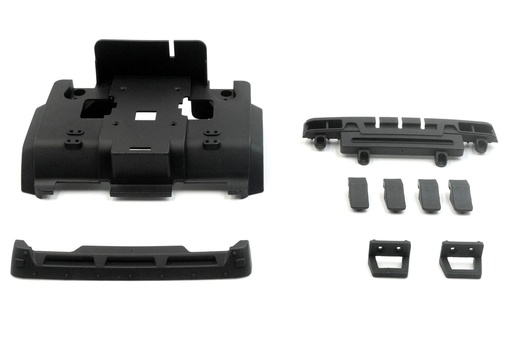 [HBP240428] Hobby Plus 1/18 Scale CR18P 6x6 Flat Bed Body Mount and Grill