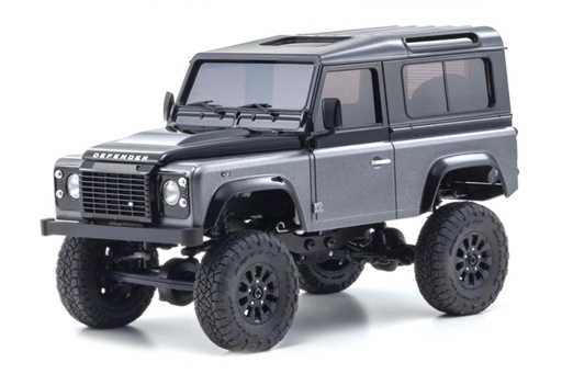 [KYO32526GM] Kyosho Mini-Z Grey/Black Land Rover Defender 90 MX-01 1/27 Scale AWD Truck - RTR