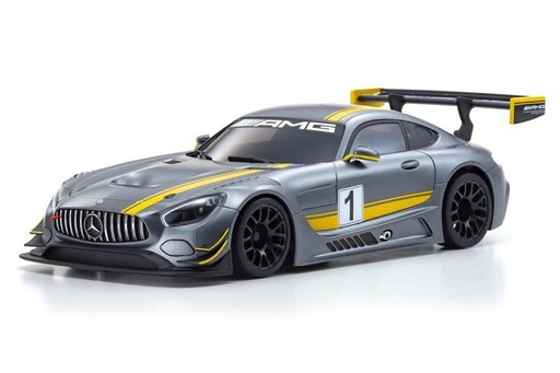 [KYO32345GY] Kyosho Mini-Z Mercedes-AMG GT3 Presentation MR-03 1/27 Scale RWD Car - RTR