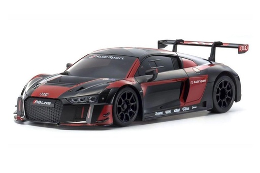 [KYO32344BKR] Kyosho Mini-Z Black/Red Audi R8 LMS 2016 MR-03 1/27 Scale RWD Car - RTR