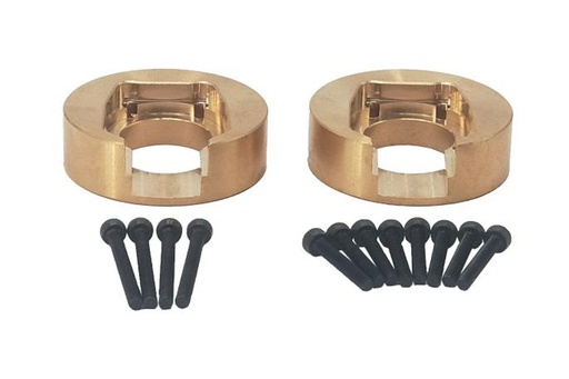 [PRM5016-012] Primus 1/10 Scale Pro Crawler 110g Brass Wheel Weights (pr.)