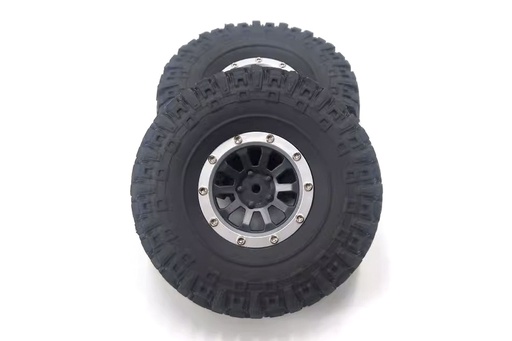 [PRM5016-008] Primus 1/10 Scale Pro Crawler Tires and Wheels Mounted (pr.)