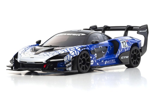 [KYO32340BL] Kyosho Mini-Z Blue McLaren Senna GTR MR-03 1/27 Scale RWD Car - RTR