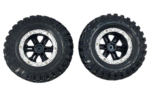 [PRM5016-006] Primus 1/10 Scale Crawler Tires and Wheels - Mounted Set