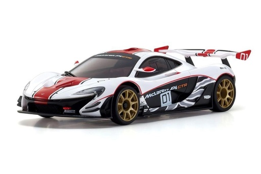 [KYO32324WR] Kyosho Mini-Z McLaren P1 GTR Red/White MR-03 Readyset 1/27 Scale RWD Car - RTR