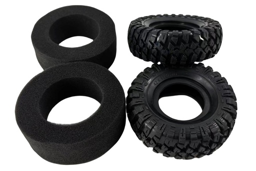 [PRM5016-005] Primus 1/10 Scale Crawler Tires with Inner Foam Set