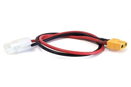 [BCT5002-027] BenchCraft 300mm (12") Charge Lead with XT60 to Tamiya Connector