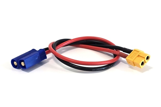 [BCT5002-020] BenchCraft 300mm (12") Charge Lead with XT60 to EC5 Connector