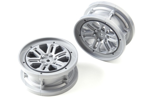 [PRM5016-001] Primus 1/10 Scale Crawler Grey Wheel Set