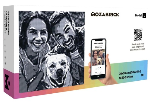 [MOZ5011002] Mozabrick Mosaic Photo Construction Set Large