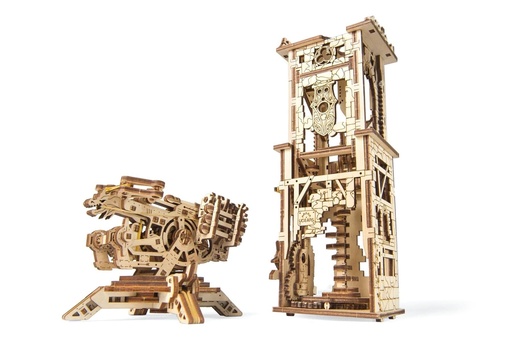 [UTG0034] UGears Archballista-Tower Mechanical 3D Wooden Model Kit