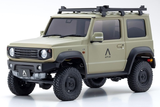 [KYO32525K] Kyosho Mini-Z Khaki Jimney Sierra MX-01 Readyset 1/27 Scale AWD 4X4 - RTR