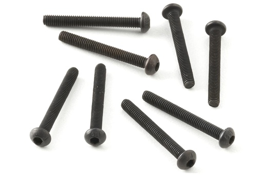 [PRM5040-009] Primus Button Head Screws M3 x 25 (8)