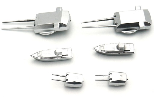 [BNC1054-100] Bancroft Replacement Scale Deck Details (PK6) for German Battleship Bismarck