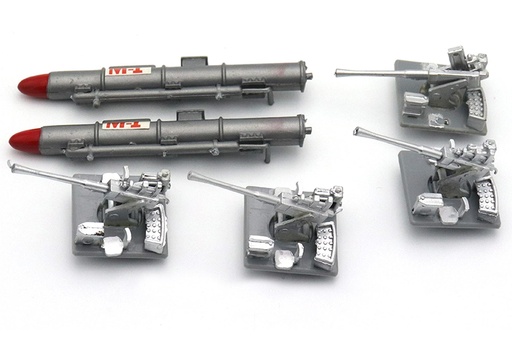 [BNC1051-102] Bancroft Replacement Scale Deck Details (PK6) for Vedette-Class Taihu Patrol Boat