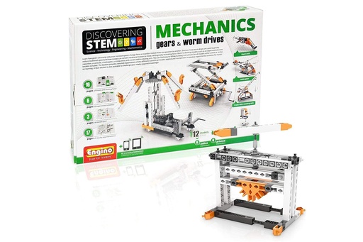 [ELE-ENGSTEM05] Engino STEM Mechanics - Gears and Worm Drives
