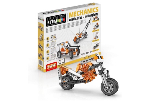 [ELE-ENGSTEM02] Engino STEM Mechanics - Wheels, Axles, and Inclined Planes