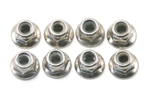 [PRM5056-007] Primus M4 Flanged Lock Nuts (8)