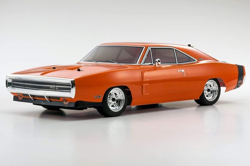 [KYO34417T1C] Kyosho Fazer Mk2 1970 Dodge Charger Hemi Orange 1/10 Scale 4WD Car - RTR
