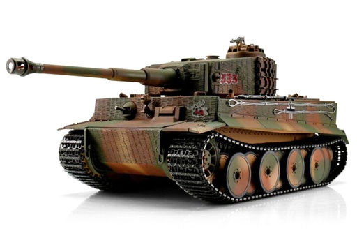 [TOR11503-CA] Torro German Tiger I Mid-Version Camo 1/16 Scale Heavy Tank - RTR