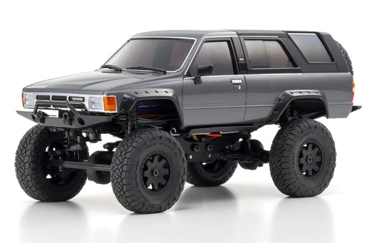 [KYO32522GM] Kyosho Mini-Z 4X4 Toyota 4 Runner Dark Metallic Grey Crawler Readyset 1/24 Scale 4WD Truck - RTR