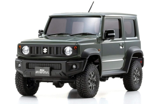 [KYO32523GR] Kyosho Mini-Z 4x4 Suzuki Jimny Sierra Jungle Green MX-01 Crawler Readyset 1/27 Scale 4WD Truck - RTR