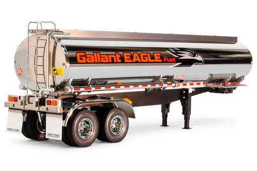 [TAM56333] Tamiya Fuel Tanker Trailer 1/14 Scale Plastic Model - KIT