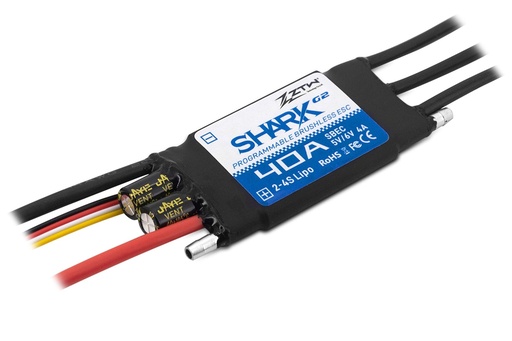 [ZTW7040210] ZTW Shark G2 40A ESC with 4A SBEC