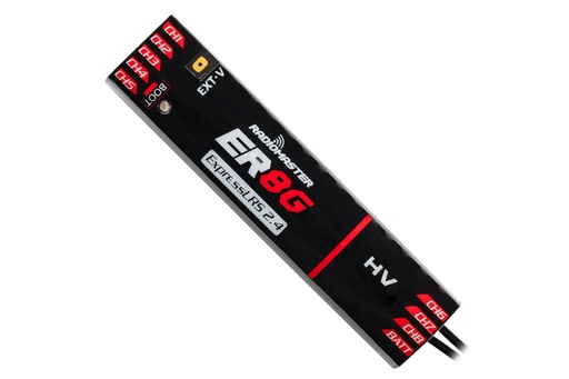 [HP0157-RX-ER8-G] RadioMaster ER8G 8-Channel ELRS PWM Receiver