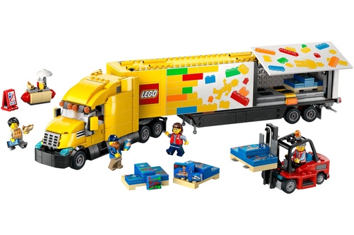 [60440] LEGO City Yellow Delivery Truck