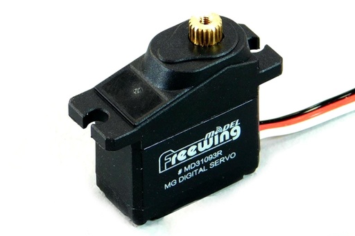 [FSS31093R-200] Freewing 9g Digital Hybrid Metal Gear Reverse Servo with 200mm (8") Lead