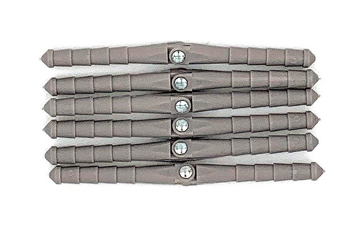 [ROB309] Robart 3/16" Steel Pin Hinge Points (6 Pack)