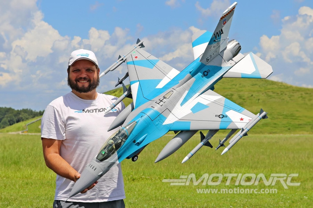 Freewing F-16 V2 90mm EDF Jet - ARF PLUS FJ30631AP