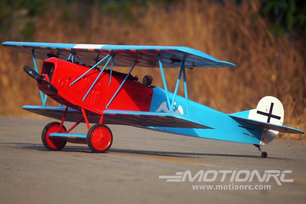 Nexa Fokker DVII Red-Blue 1730mm (68.1'') Wingspan - ARF NXA1070-001