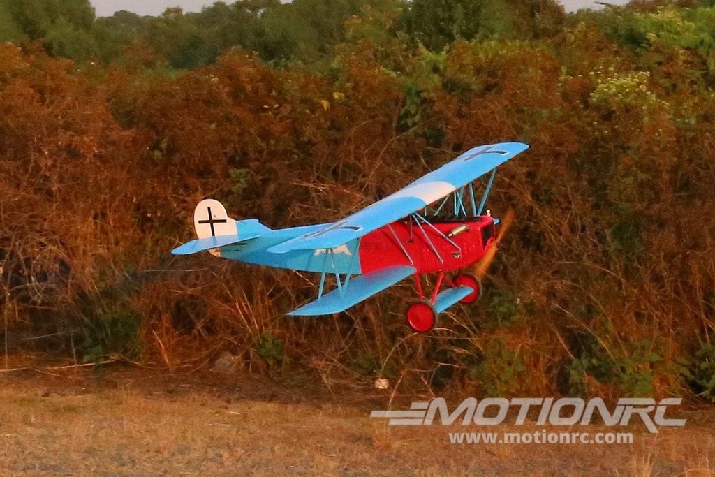 Nexa Fokker DVII Red-Blue 1730mm (68.1'') Wingspan - ARF NXA1070-001