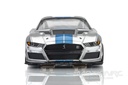 AFX Mega G+ HO Scale 2022 Shelby Mustang GT500KR Silver/Blue Slot Car AFX22099