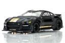 AFX Mega G+ HO Scale 2022 Shelby Mustang GT350H Black/Gold Slot Car AFX22082