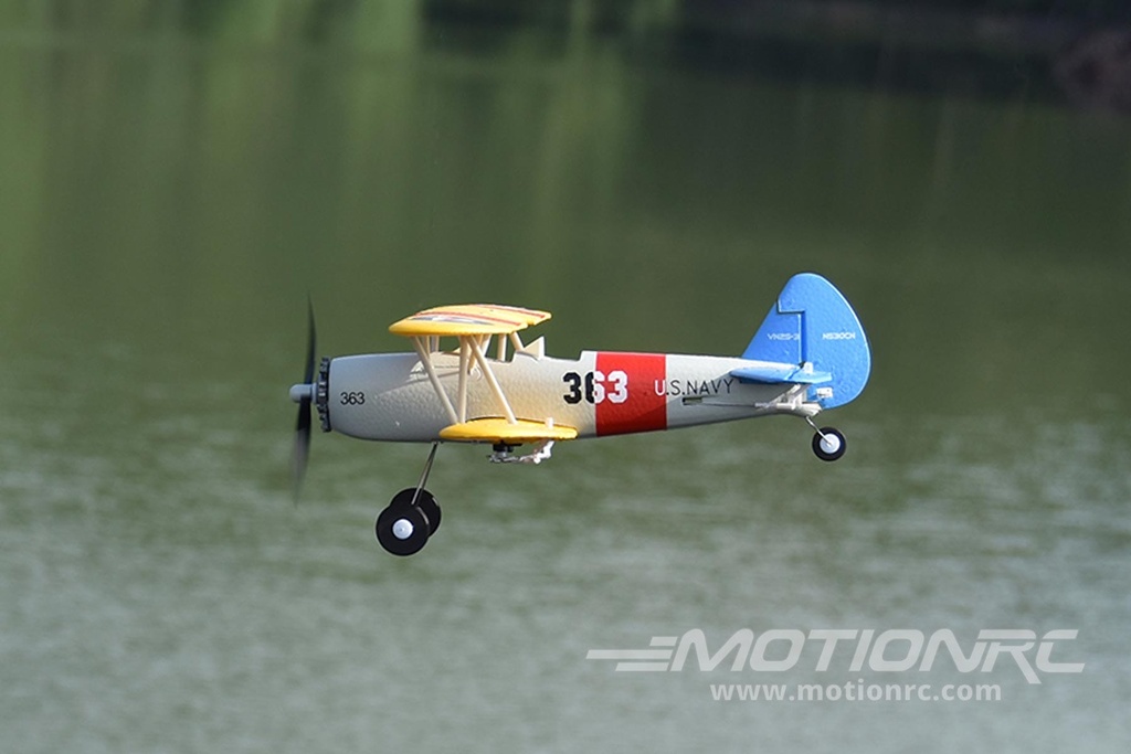 Skynetic N2S-2 Stearman EPP with Gyro 360mm (14.2") Wingspan - FTR SKY1059-002