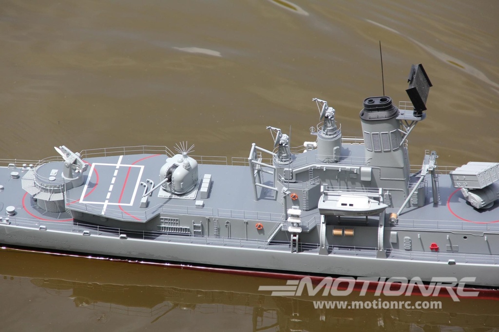 Bancroft USS Charles Adams 1/100 Scale 1375mm (53.6") US Guided Missile Destroyer - RTR BNC1061-003
