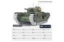 Tongde UK Churchill Mk. VII Professional Edition 1/16 Scale Battle Tank - RTR TDE1005-002