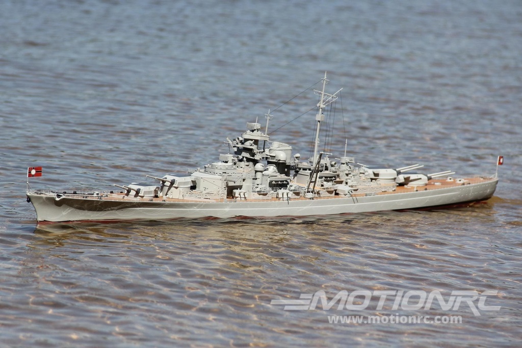 Bancroft Bismarck 1/200 Scale 1250mm (49") German Battleship - RTR - (OPEN BOX) BNC1002-003(OB)