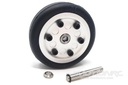 JP Hobby 50mm (1.96") x 16mm Rubber Wheel for 4mm Axle JPH5016-101
