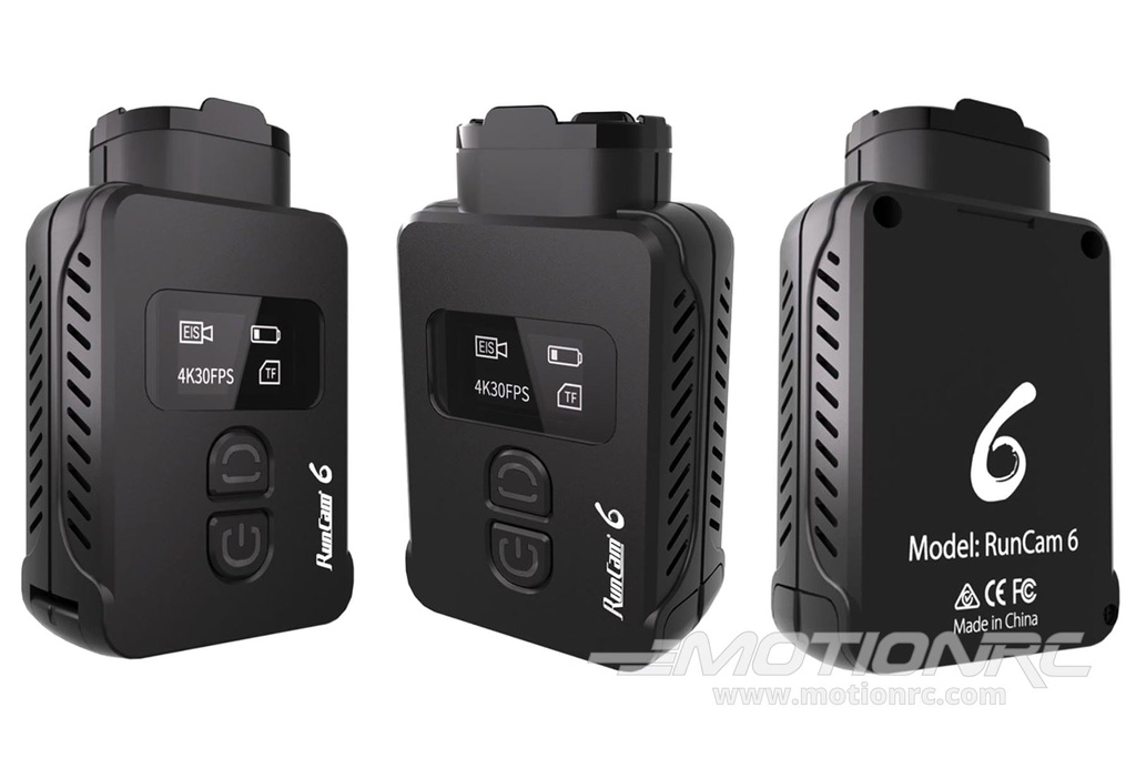 RunCam 6 Action Camera 4K/30FPS with Lens Protection, ND Filter, and SD Card RC-RUNCAM6-4K-ND128G