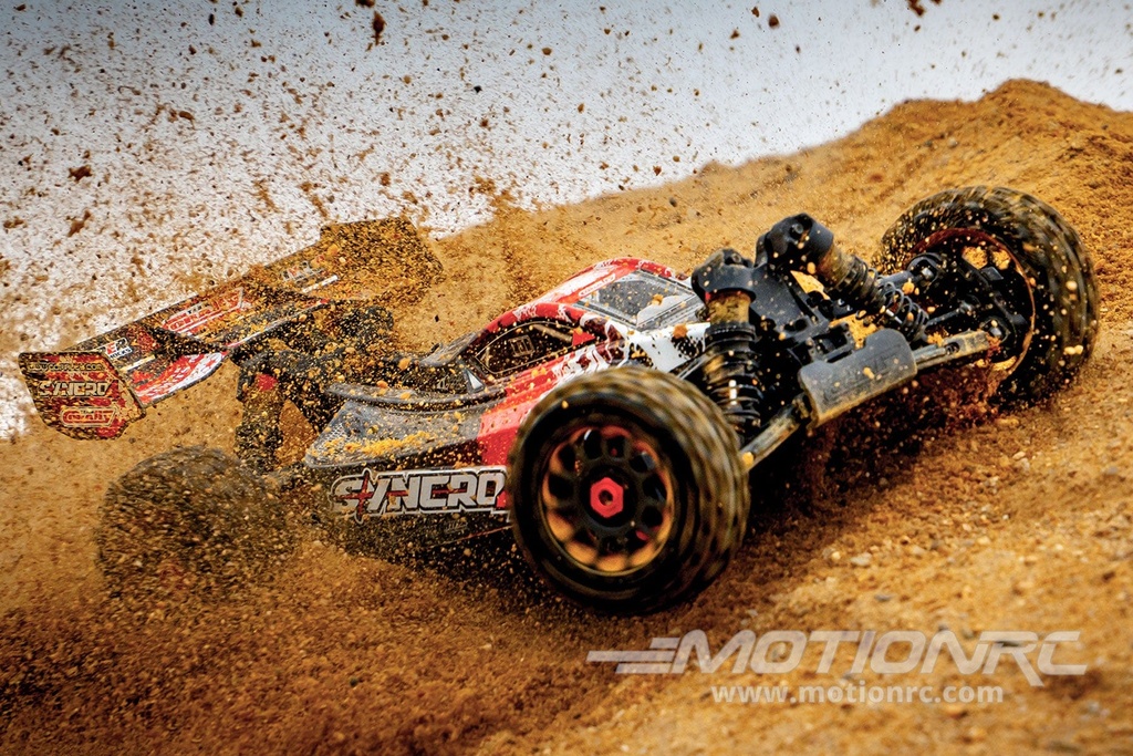 Team Corally Syncro 4 Red 1/8 Scale Brushless 4WD EP Buggy - RTR COR00287-R
