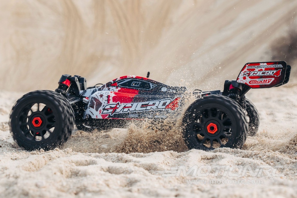 Team Corally Syncro 4 Red 1/8 Scale Brushless 4WD EP Buggy - RTR COR00287-R